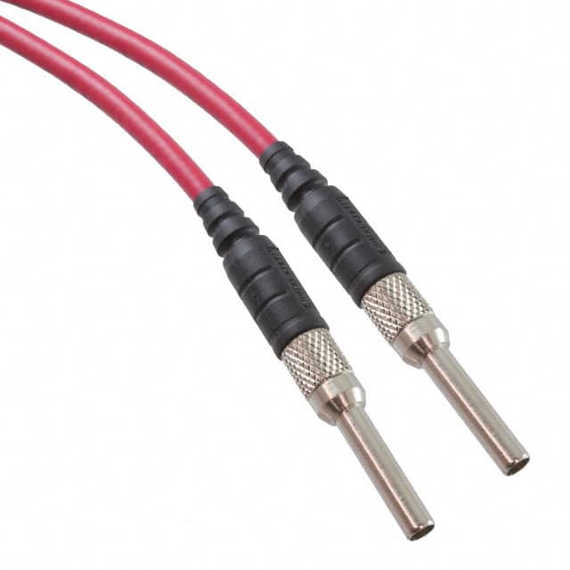 VMMP2R CABLE M-M MICRO-WECO 2' RED