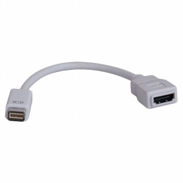 P138-000-HDMI CABLE HDMI-A F TO MINI DVI M 8"