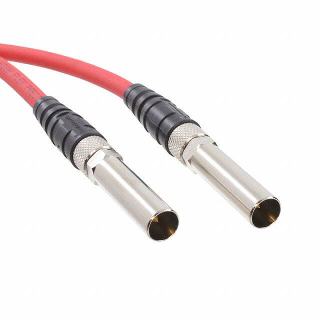 VP3RX CABLE M-M WECO 3' RED