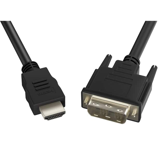 HDMID-03F-MM CBL DVI-D SGL M TO HDMI-A M 3'