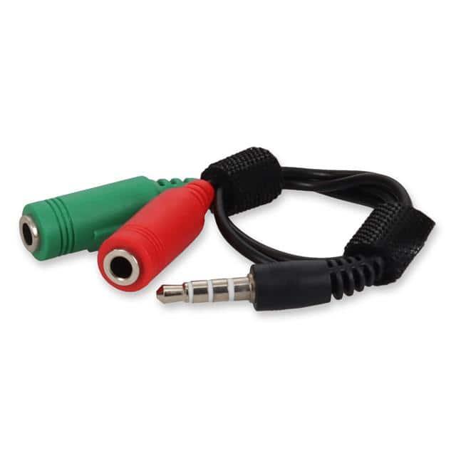 HSFFM-C 3.5mm Audio Output Male to 2x3.5