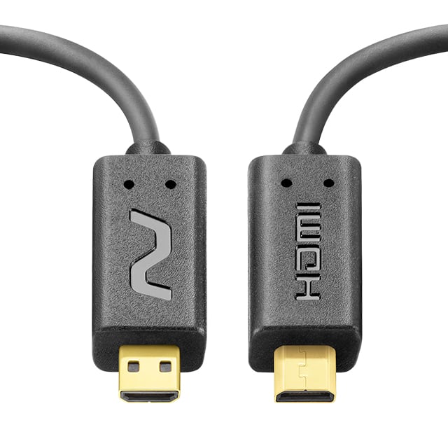 RDND-D26BK 2.6' SLIM CBL HDMI MICRO - MICRO