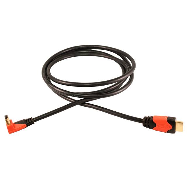 EMHD8306 CBL HDMI-A M TO HDMI-A M R/A 6'