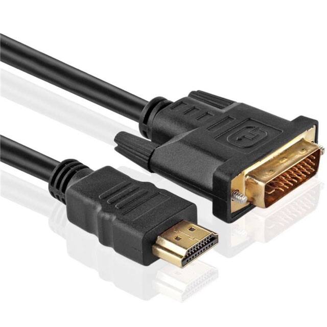 SNX_DVI_HDMI-15FT CBL DVI-D SGL LNK M-HDMI-A M 15'