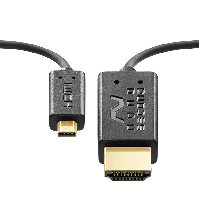RDNA-D60BK 6' SLIM CBL HDMI-A M - MICRO