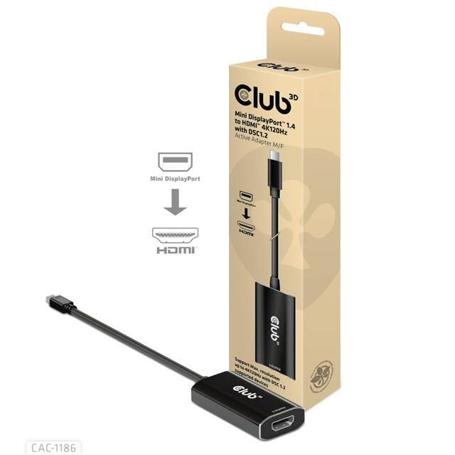 CAC1186 MINI DISPLAYPORT 14HDMI4KBK