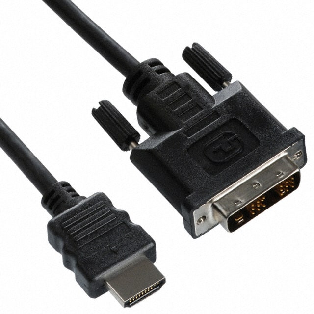 AK639-2-R CBL DVI-D SGL M TO HDMI-A M 2M
