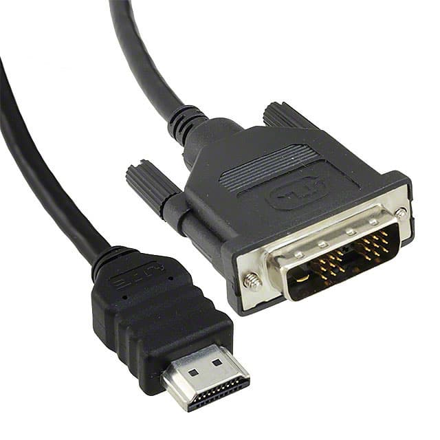 DC1DVISST30300B CBL DVI-D SGL M-HDMI-A M 11.81"