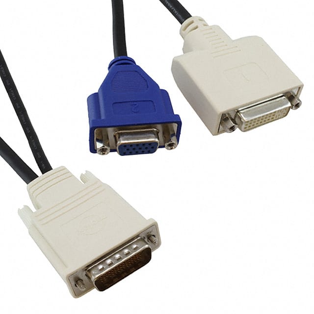 0887685400 CBL DMS-59 M-DVI-I DL F/VGA F 8"