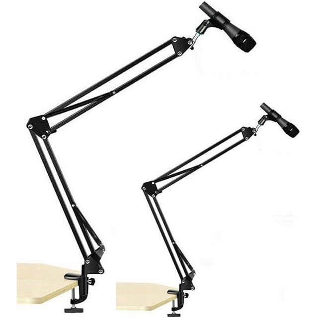 MS ARM BLK 2Pcs 2Pcs Microphone ARM Mic Stand