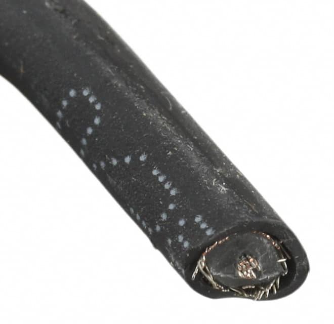 M4213 BK002 CABLE COAXIAL RG58C 20AWG 500'