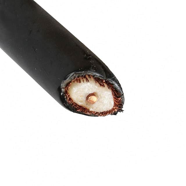 M4208 BK005 CABLE COAXIAL RG11A 14AWG 100'