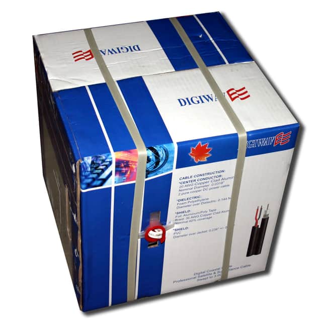 RG592DC21500W CABLE COAXIAL RG59 20 AWG 500'