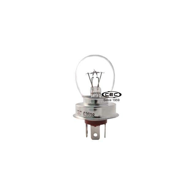 6260S B-11 12V 60/60W 5.0/5.0A 90/90CP