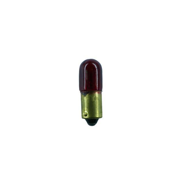 44R Box of 10 RED T3 1/4 M BAY 6.3V