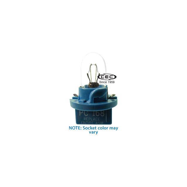 PC168 Box of 10 BLUE PC SOCKET WITH T-