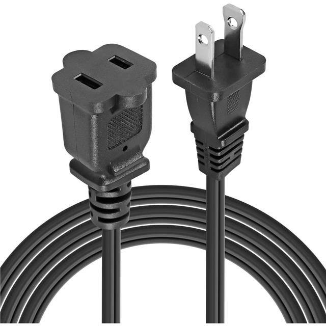 EXC BLK 12FT Extension Cord AC 2 ng Power Cor