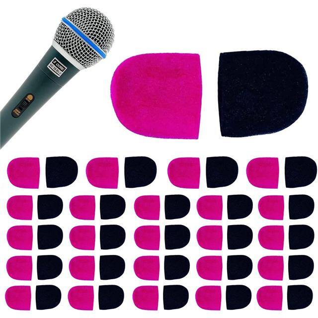 SPONGE 25Pack Microphone Pop Filter Windscreen