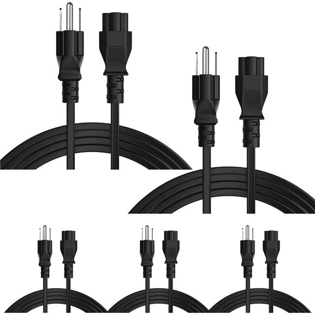 PL 1001 5 Pcs AC Wall Power Cord for Led TV