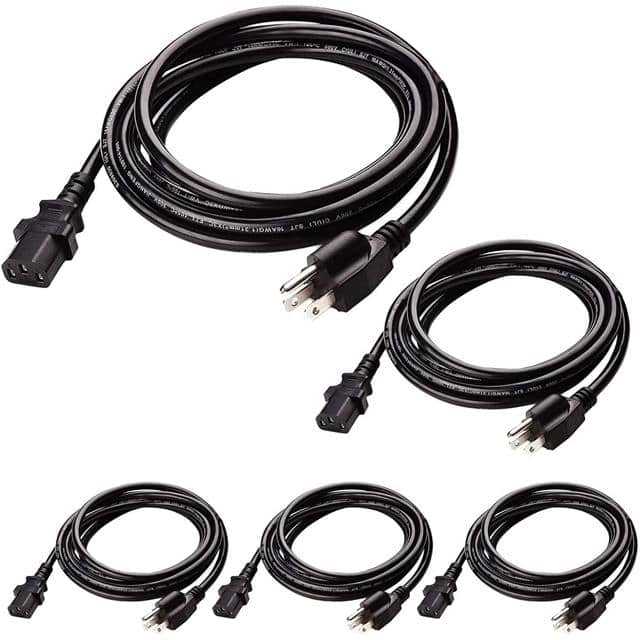 PC 1002 5 Pcs 40 Pcs AC Wall Power Cord for Le