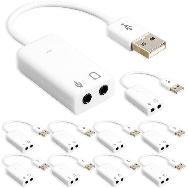 ADP USB-MICHDP 10Pack External USB 2.0 3D Virtual 7.1