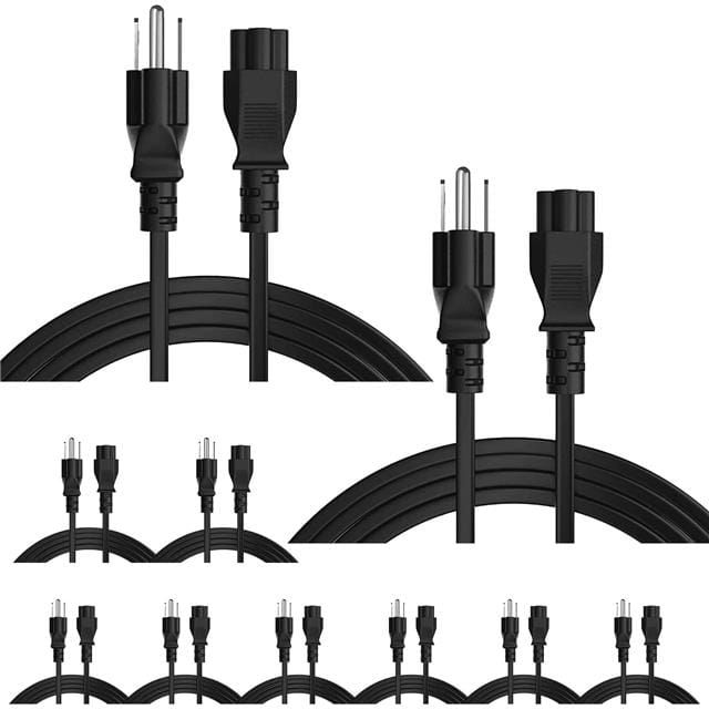 PL 1001 10 Pcs AC Wall Power Cord for Led TV