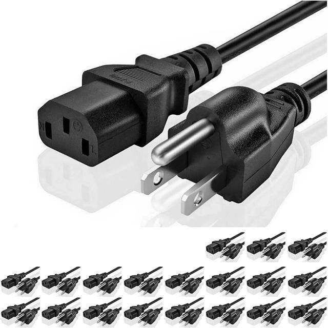 PC 1002 20PCS 2 Pcs AC Wall Power Cord for Led