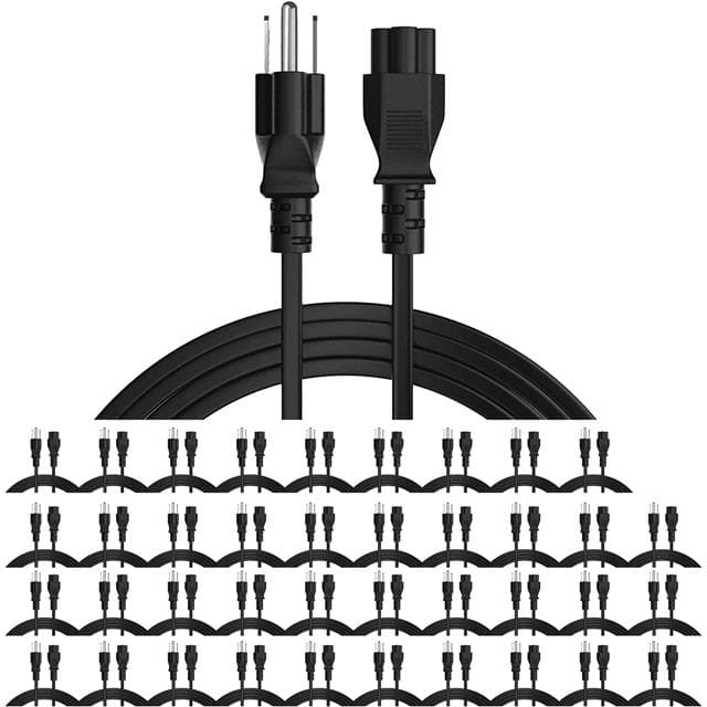 PL 1002 40 Pcs Power Cord AC Wall for Led TV 1