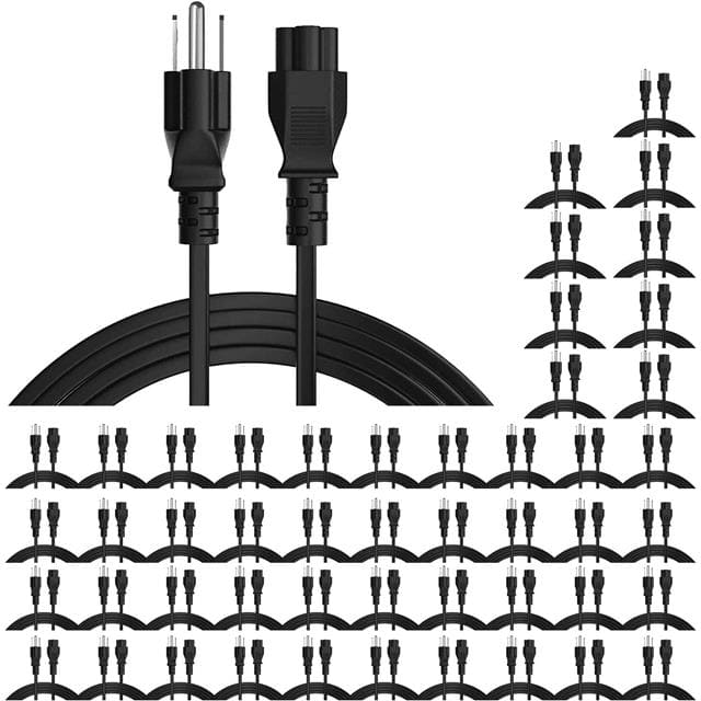 PL 1001 50 Pcs AC Wall Power Cord for Led TV