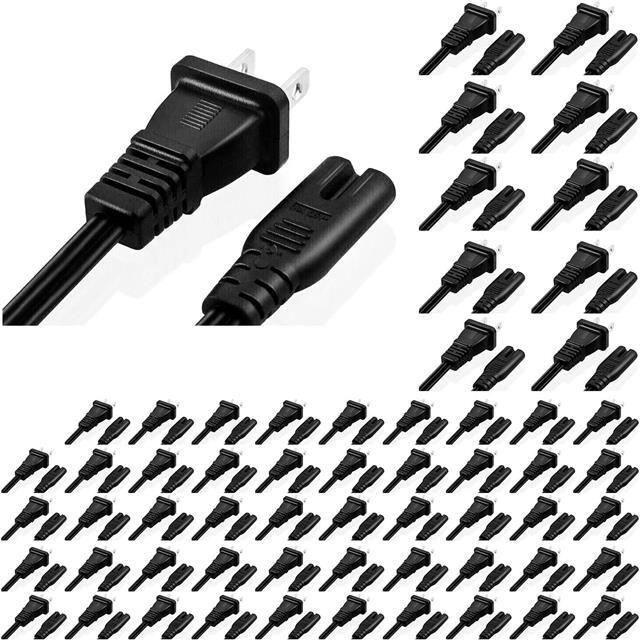 PP 1002 60 Pcs AC Wall Power Cord for Led TV