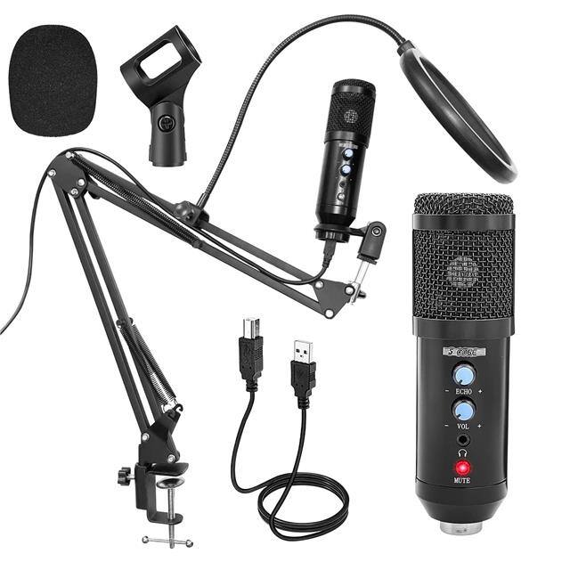 RM 6 BLK Microphone Condenser for Podcust