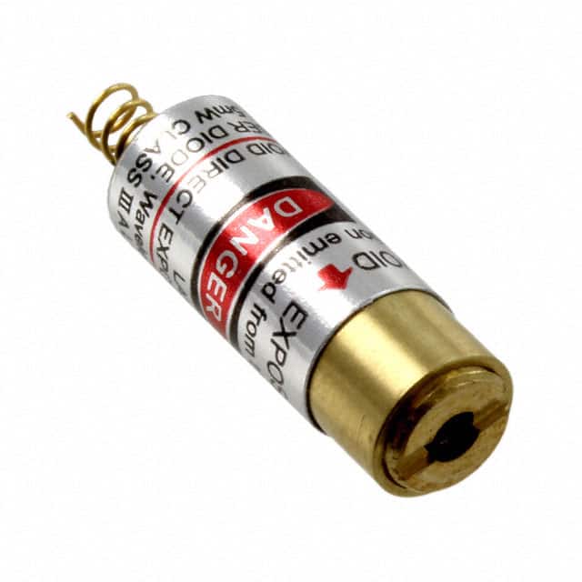 MM650-5 W/SPRING LASER DIODE 650NM 6.4MM DIA