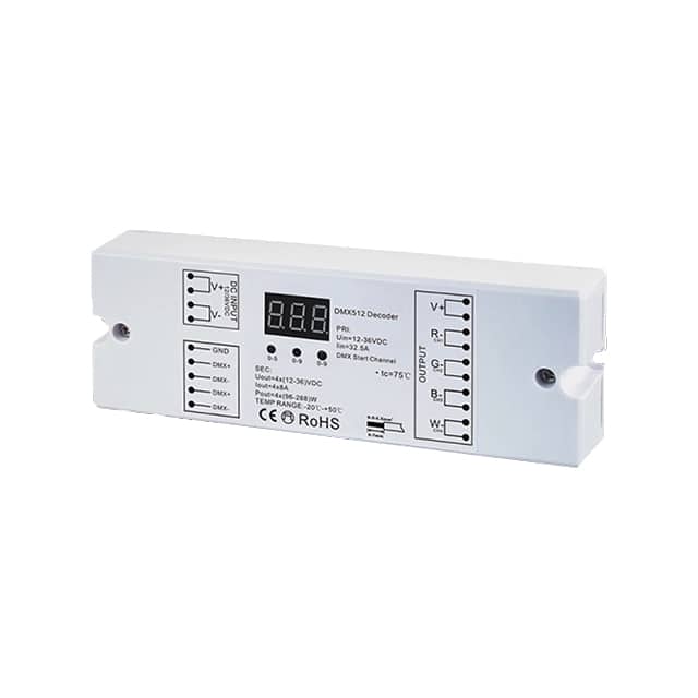 DMX-8A ADDRESS LED COLOR CONTROL/DIM