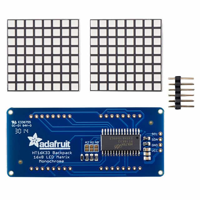 2041 ADDRESS LED MATRIX I2C AMBER