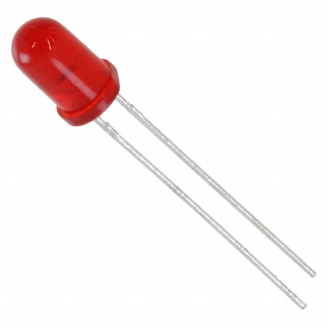 WP7113ID5V LED RED DIFFUSED T-1 3/4 T/H