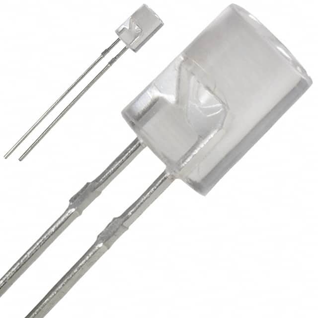 OVLLR8C7 LED RED CLEAR 5MM T/H