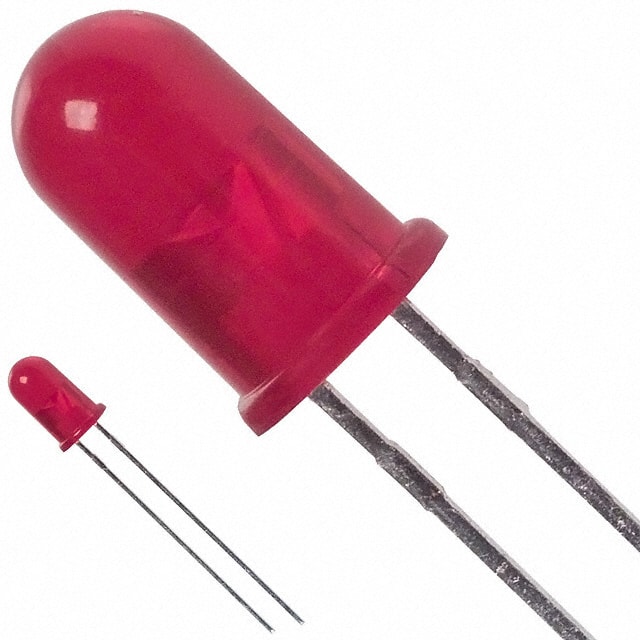 HLMP-4700 LED RED DIFFUSED T-1 3/4 T/H