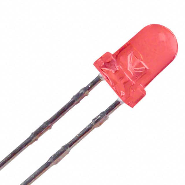 SLR-342VR3F LED RED DIFFUSED T-1 T/H