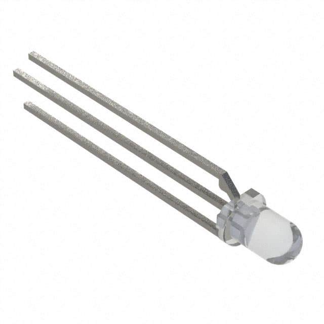 3BC-3-CA-F LED GRN/RED DIFF 3MM ROUND T/H