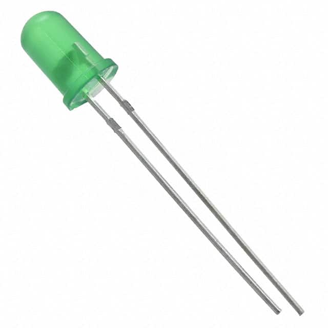 151051VS04000 LED GREEN DIFFUSED 5MM ROUND T/H