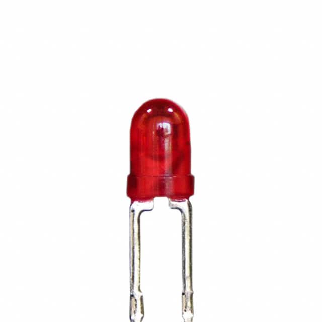 XLUR11D LED RED DIFFUSED T-1 T/H