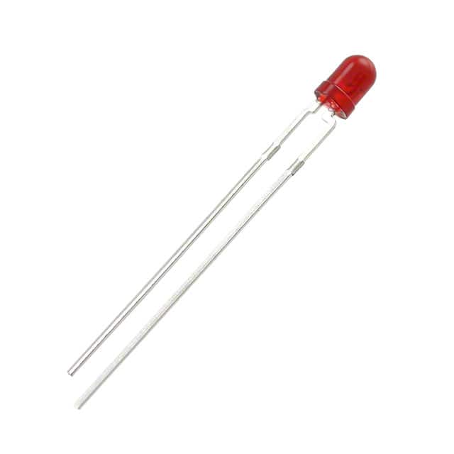 HLMP-K150 LED RED DIFFUSED T-1 T/H