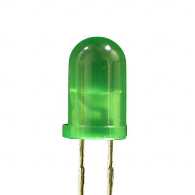 XLM2DG12W LED GREEN CLEAR T-1 3/4 T/H