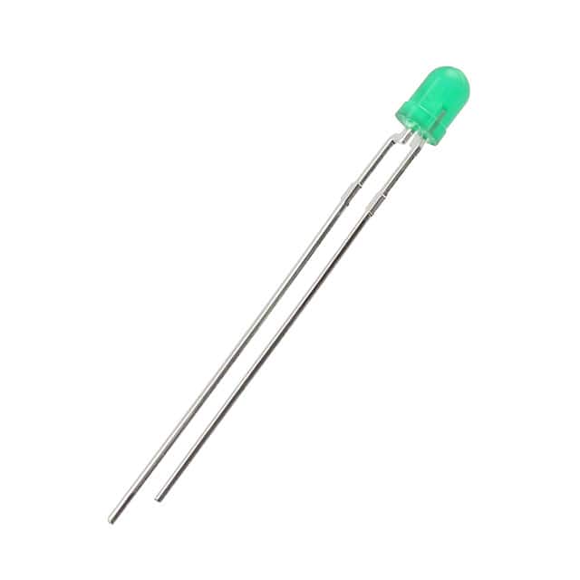 MV54643 LED GREEN DIFFUSED T-1 T/H