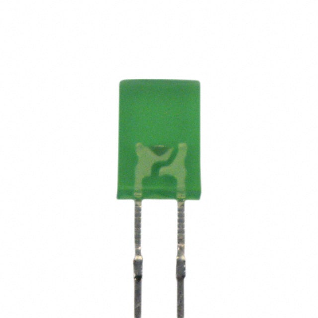 XSUG18D LED GREEN DIFF RECT 2MMX5MM T/H