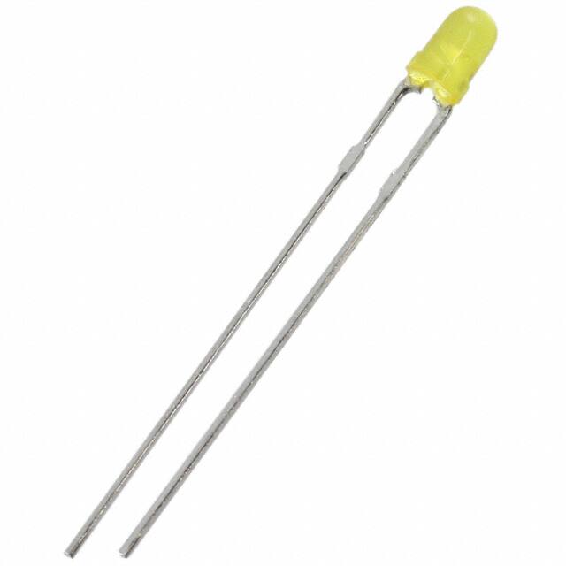 WP710A10YD14V LED YELLOW DIFFUSED T-1 T/H
