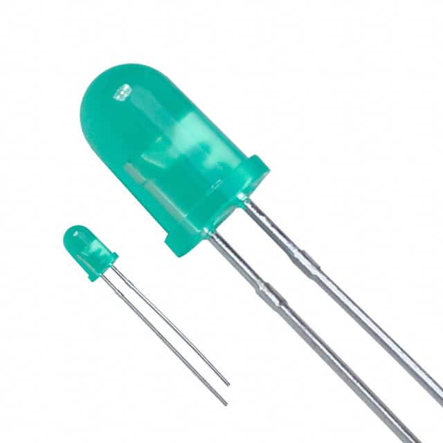 LTL-307G LED GREEN DIFFUSED T-1 3/4 T/H
