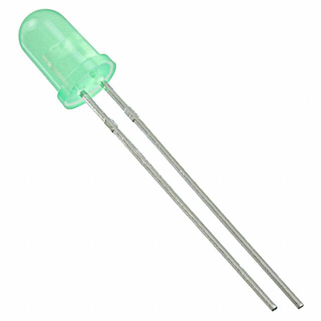 LTL-307GLC LED GREEN DIFFUSED T/H