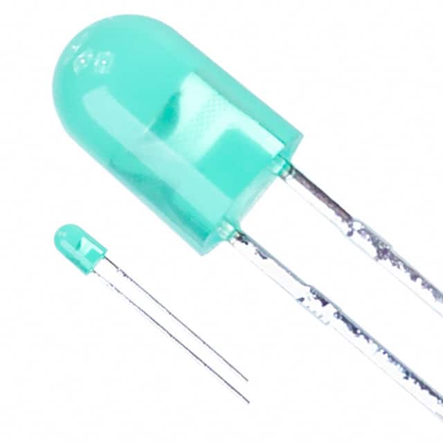 LTL-10233W LED GREEN DIFFUSED T/H