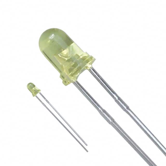 LTL-1CHYE LED YELLOW CLEAR T/H